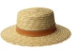 Lack Of Color - Spencer Terracotta Straw Boater