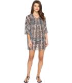 Tommy Bahama - Snake Charmer Lace Front Tunic Cover-up