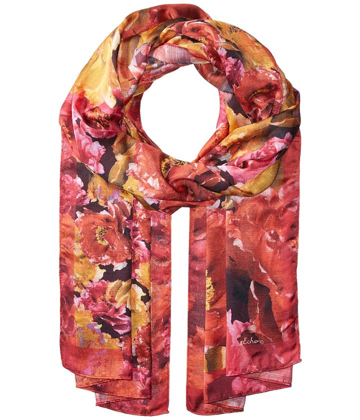 Echo Design - Nottingham Floral Oblong Scarf