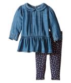 Ralph Lauren Baby - Lightweight Denim Peplum Leggings Set