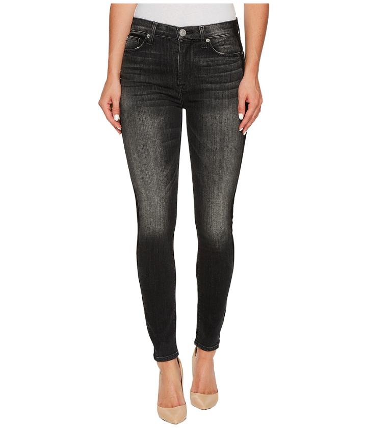 Hudson - Barbara High-rise Ankle Super Skinny In Onix