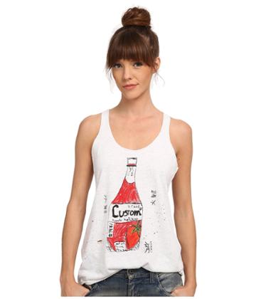 Custom Ketchup - Tank Top Ketchup Distressed