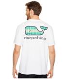 Vineyard Vines - Short Sleeve Football Field Whale Flat Pocket Tee