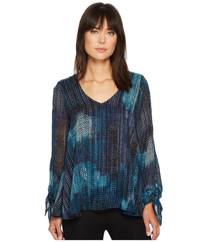 Karen Kane - Split Tie Sleeve Top