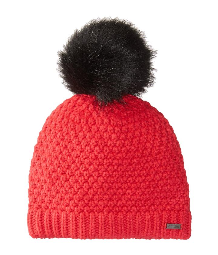 Sorel - Cozy Knit Faux Fur Pom Beanie