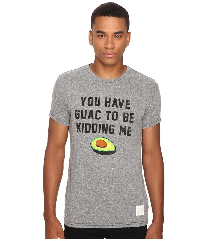 The Original Retro Brand - Guac To Be Kidding Short Sleeve Tri-blend Tee