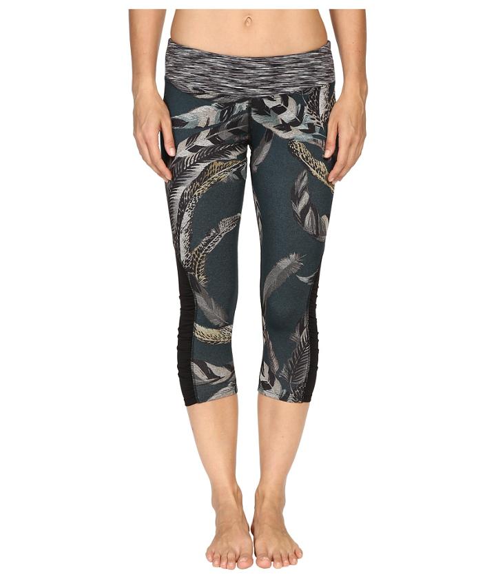 Hard Tail - Flat Waist Saddle Back Capris