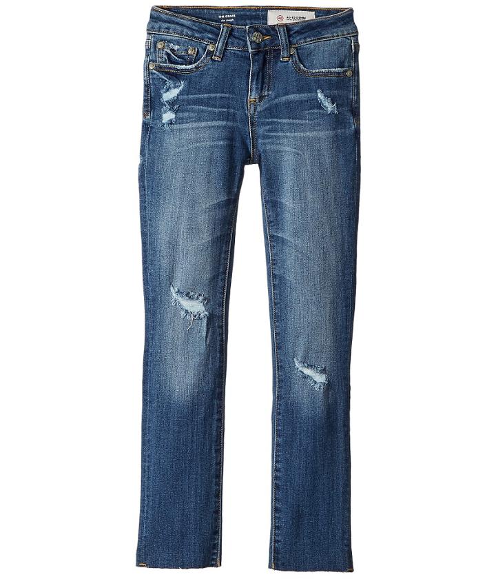 Ag Adriano Goldschmied Kids - The Grace Slim Straight In Vintage Blue