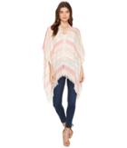 Echo Design - Pacific Stripe Ruana Poncho