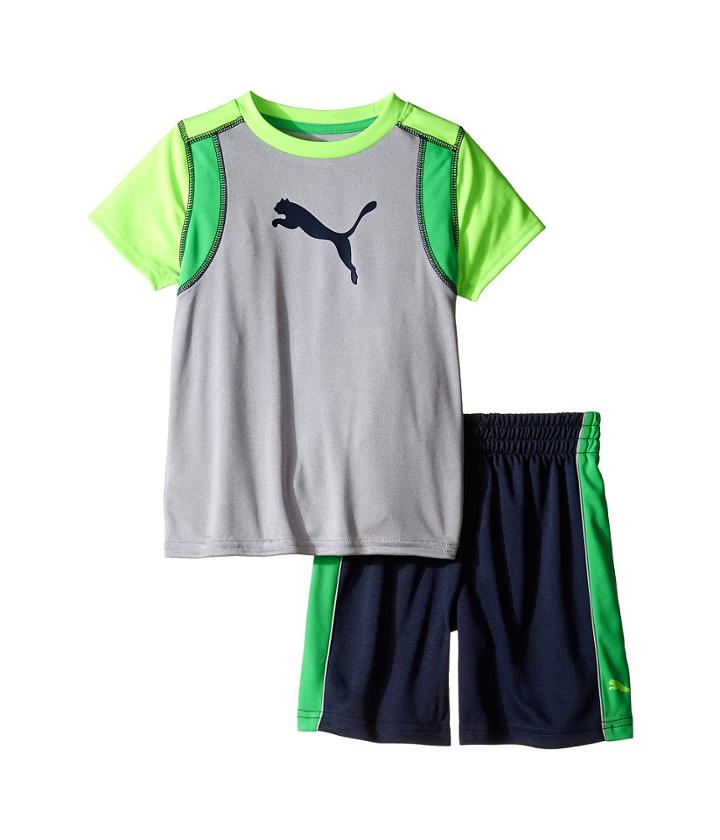 Puma Kids - Puma Two-piece Shorts Tee Set