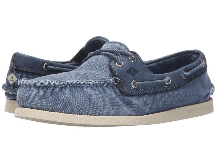 Sperry Top-sider - A/o 2-eye Wedge Canvas