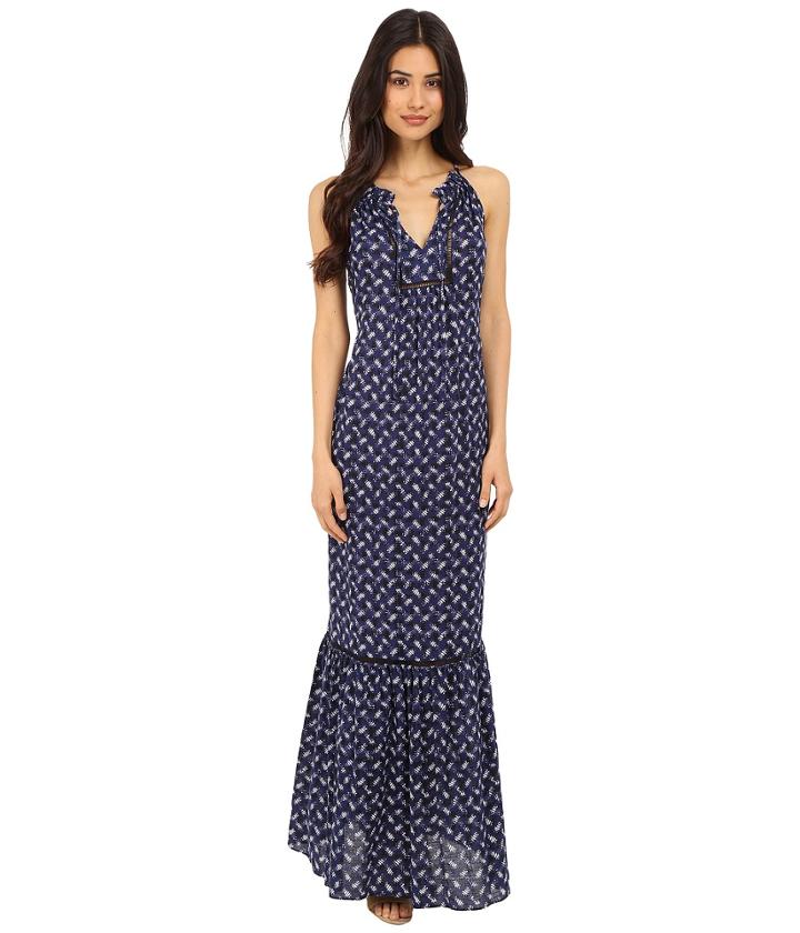 Rebecca Taylor - Sleeveless Crisscross Maxi Dress