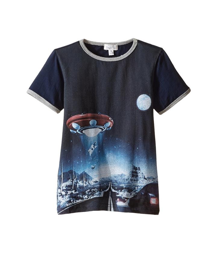 Pumpkin Patch Kids - Space Ringer Print Tee