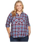 Lucky Brand - Plus Size Plaid Shirt