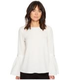 Ellen Tracy - Trench Sleeve Blouse