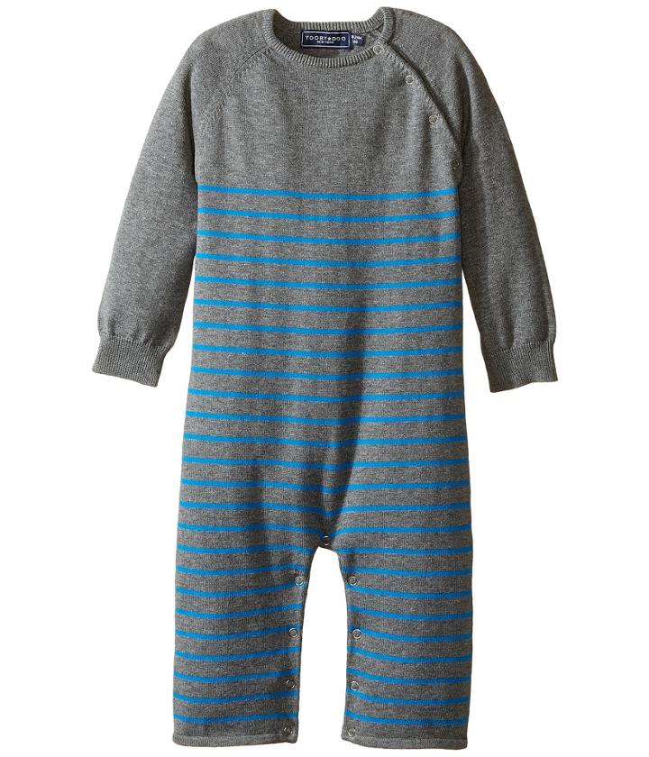 Toobydoo - Mr Blue Sweater Knit Jumpsuit
