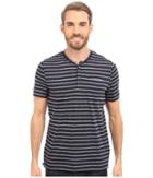 Kenneth Cole Sportswear - Stripe Henley W/ Pocket