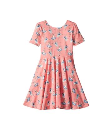 Rock Your Baby - Basque Short Sleeve Dress