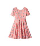 Rock Your Baby - Basque Short Sleeve Dress