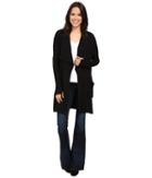 Michael Stars - Elevated French Terry Draped Coat With Pockets