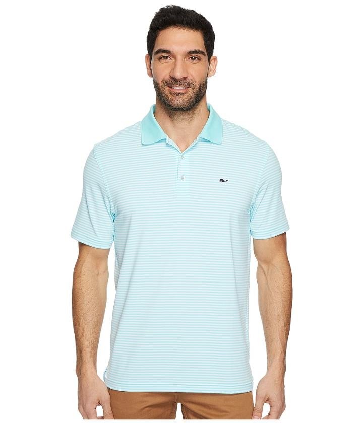 Vineyard Vines Golf - Performance Porter Stripe Polo