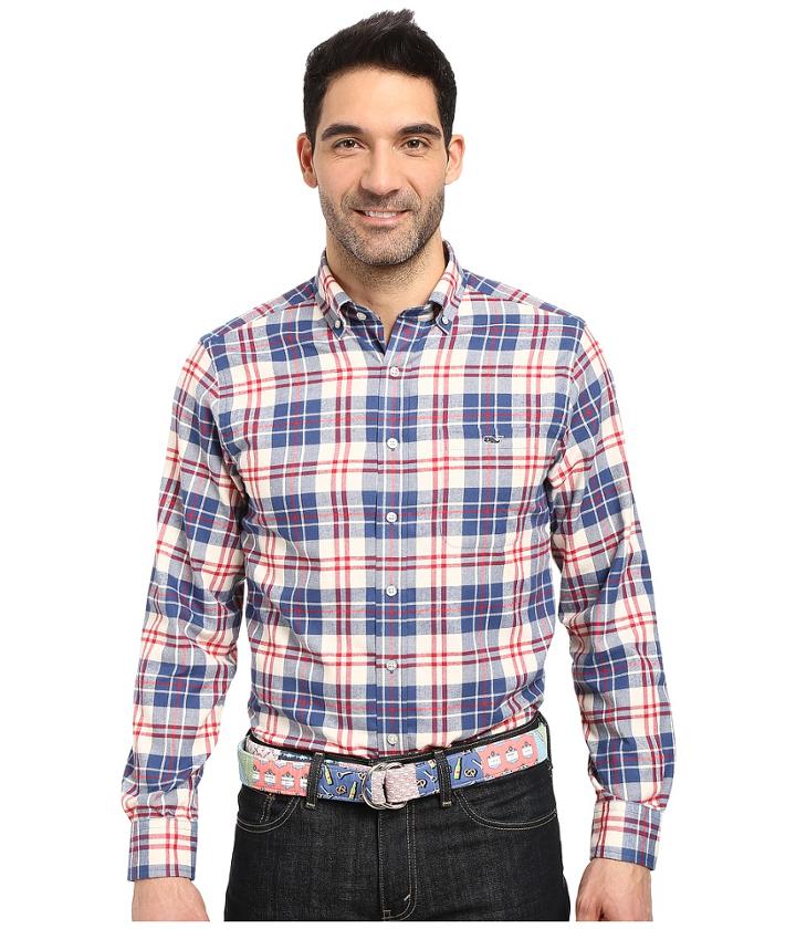 Vineyard Vines - Dorchester Plaid Slim Tucker Shirt