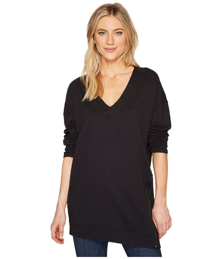 Heather - Jones Asymmetrical Zip Pullover