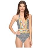 Trina Turk - Brasilia V-plunge One-piece