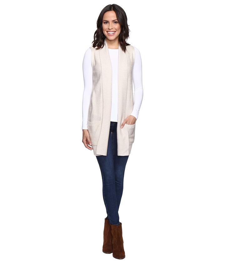 Brigitte Bailey - Alessia Open Sweater Vest With Pockets