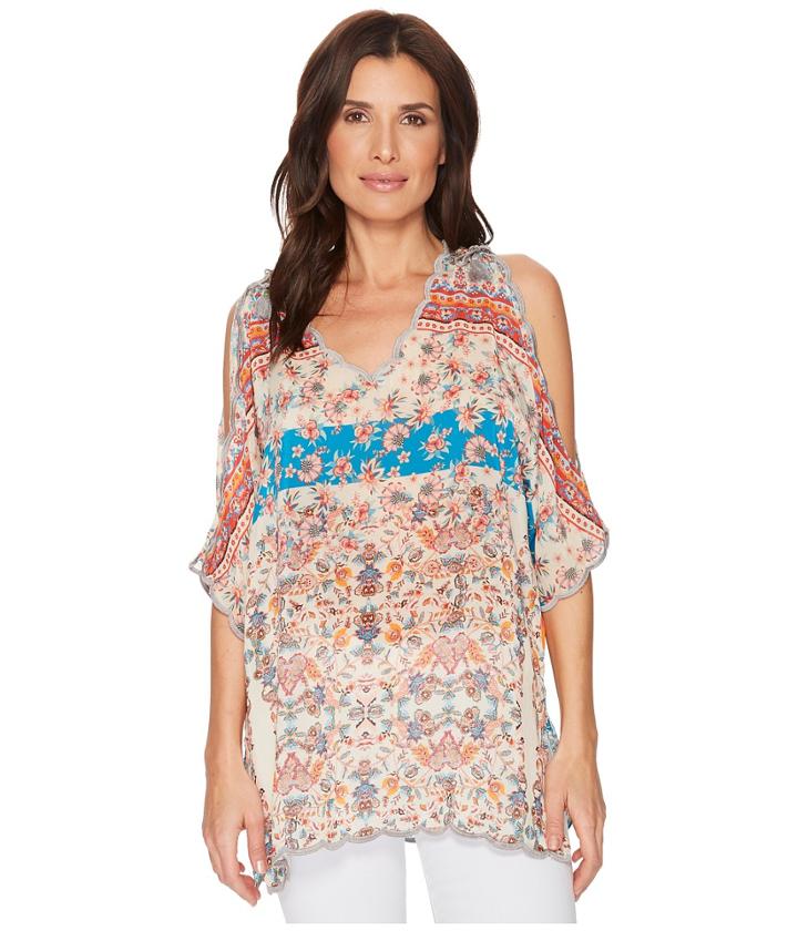 Johnny Was - Betimo Cold Shoulder Blouse