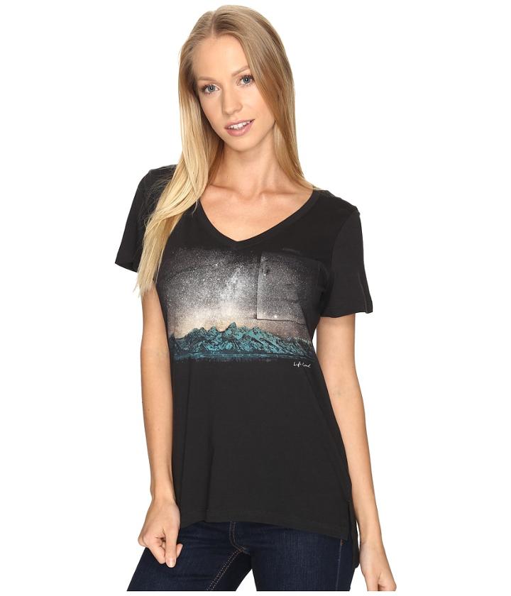Life Is Good - Night Mountain Pocket Vibe Tee
