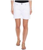Parker Smith - High-rise Fray Shorts In Blanc