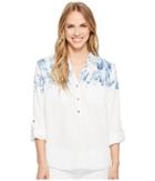 Tribal - Long Sleeve Shirt With Roll Up Sleeve