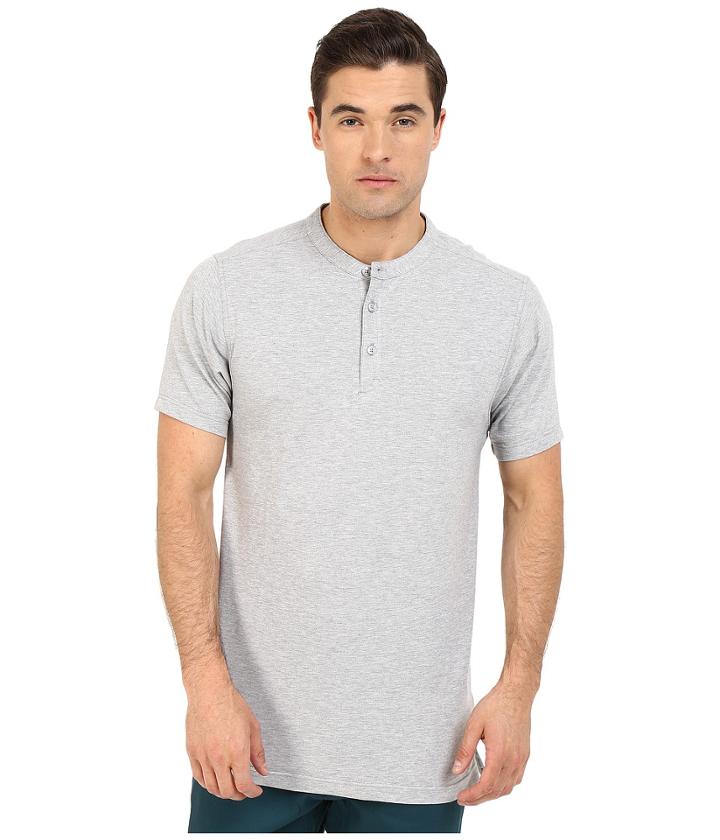 Publish - Chan - Mandarin Collar Polo Knit Tee