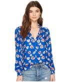 Lucky Brand - Umi Floral Peasant Top