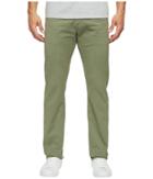 Ag Adriano Goldschmied - Matchbox Slim Straight Leg Twill In Sulfur Harvest Olive