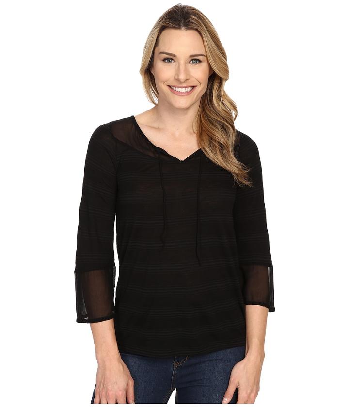 Lucky Brand - Shadow Stripe Top