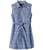 Toobydoo - Tribal Chambray Bleted Dress