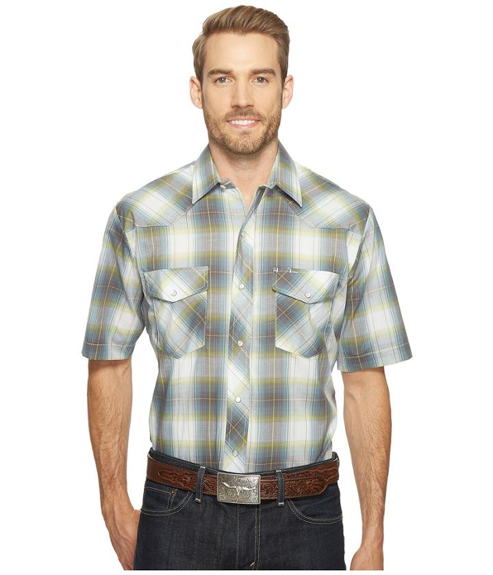 Roper - 1027 Multi Green Plaid