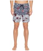 Z Zegna - Palm Leaf Swim Trunks