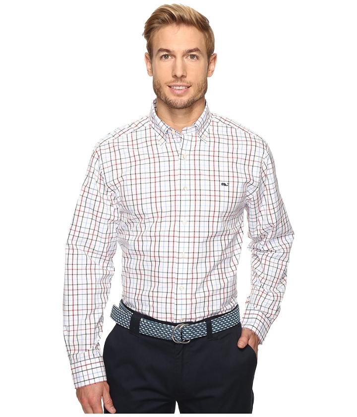 Vineyard Vines - Westlake Tattersall Classic Whale Shirt