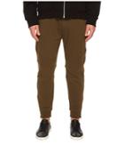 The Kooples - Khaki Sweatpant Bottoms With Ankle Zip Detail