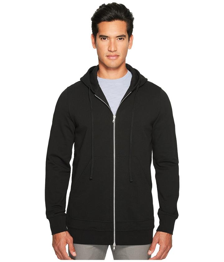 Vince - Long Line Zip-up Hoodie