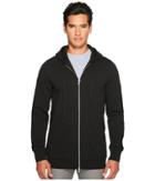 Vince - Long Line Zip-up Hoodie