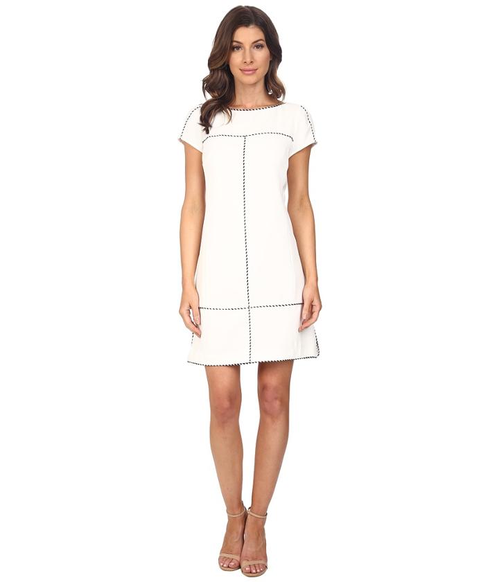 Adrianna Papell - Stitch Detail Sheath Dress