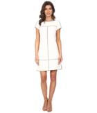 Adrianna Papell - Stitch Detail Sheath Dress