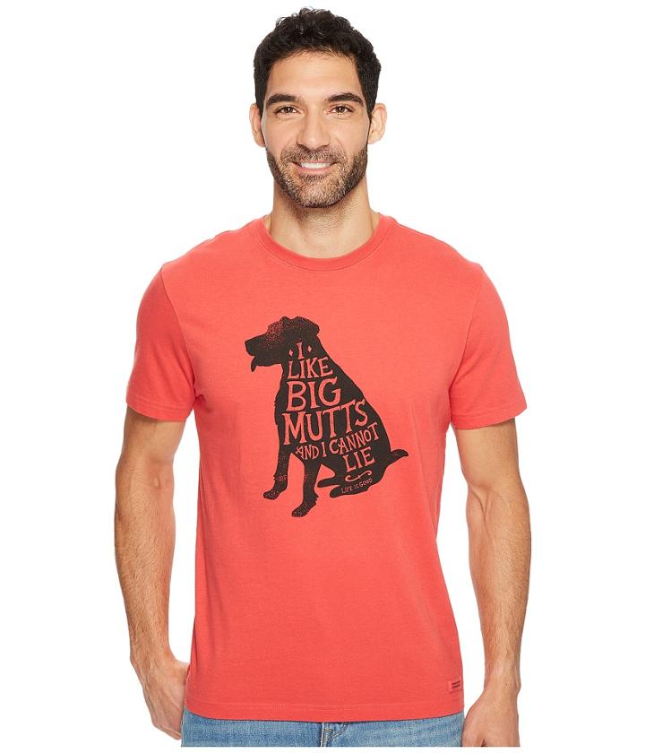Life Is Good - I Like Big Mutts Crusher Tee