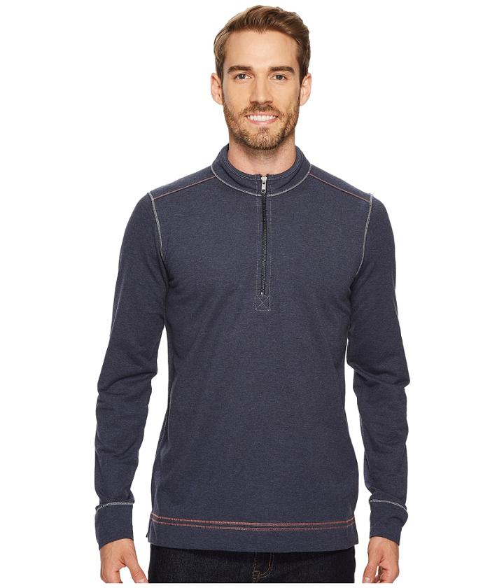 Ecoths - Osborne Zip Neck Top