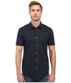 John Varvatos Star U.s.a. - Slim Fit Sport Shirt With Cuffed Short Sleeves W443s2l