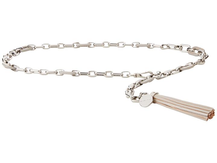 Michael Michael Kors - Square Chain With Tassle And Logo Drop
